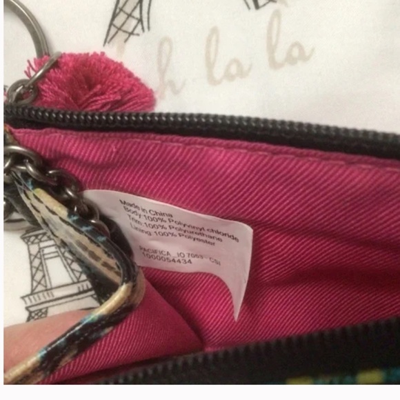 The Sak Pacifica ID Lanyard Keychain Coin Wallet NWOT - Picture 4 of 6